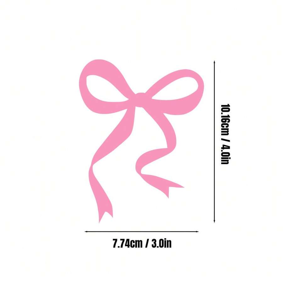 1 Pc Bow Car Decal, Vinyl Girl - огляд і ціна Car Accessories Girly