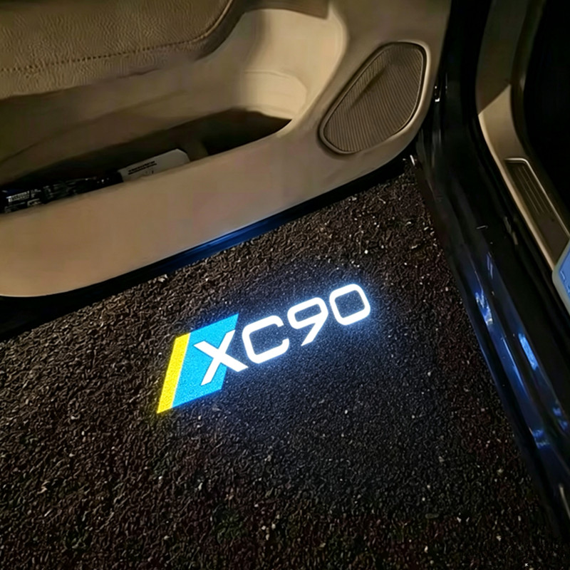 2PCS LED Car Door Welcome Warn - огляд і ціна Volvo Car Accessories Xc90