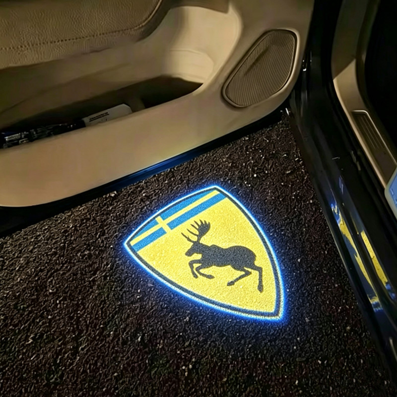 2PCS LED Car Door Welcome Warn - огляд і ціна Volvo Car Accessories Xc90