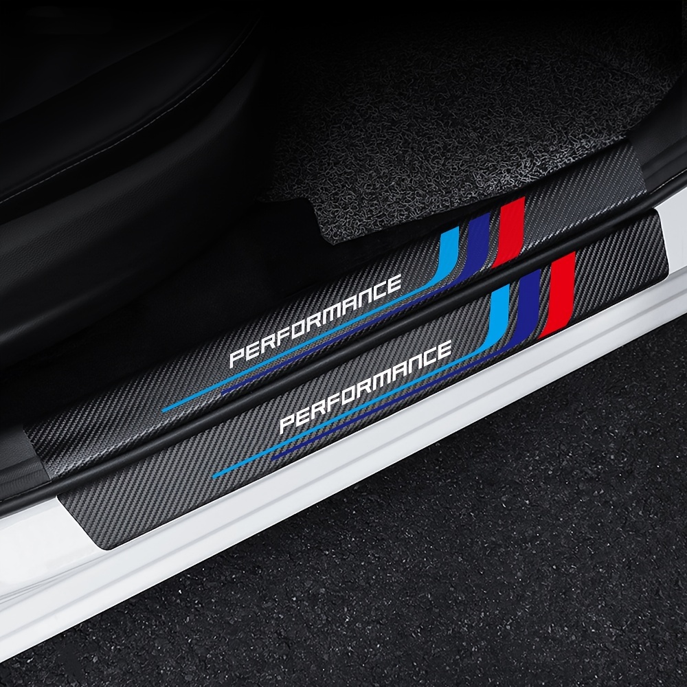 4pcs Carbon Fiber Sill Plate S - огляд і ціна Car Accessories Ebay