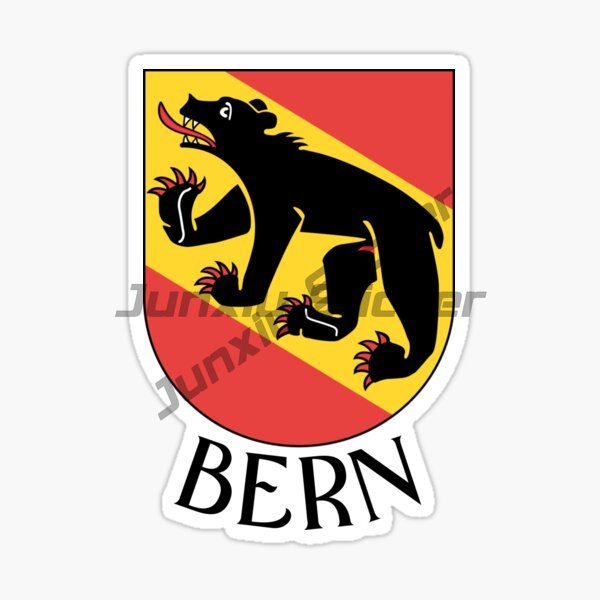 BERN SWITZERLAND Flag Car Stic - огляд і ціна Car Accessories Ebay