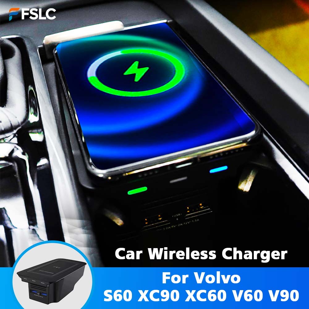 ⭐Genuine⭐ Car Wireless Charger - огляд і ціна Volvo Car Accessories Xc90