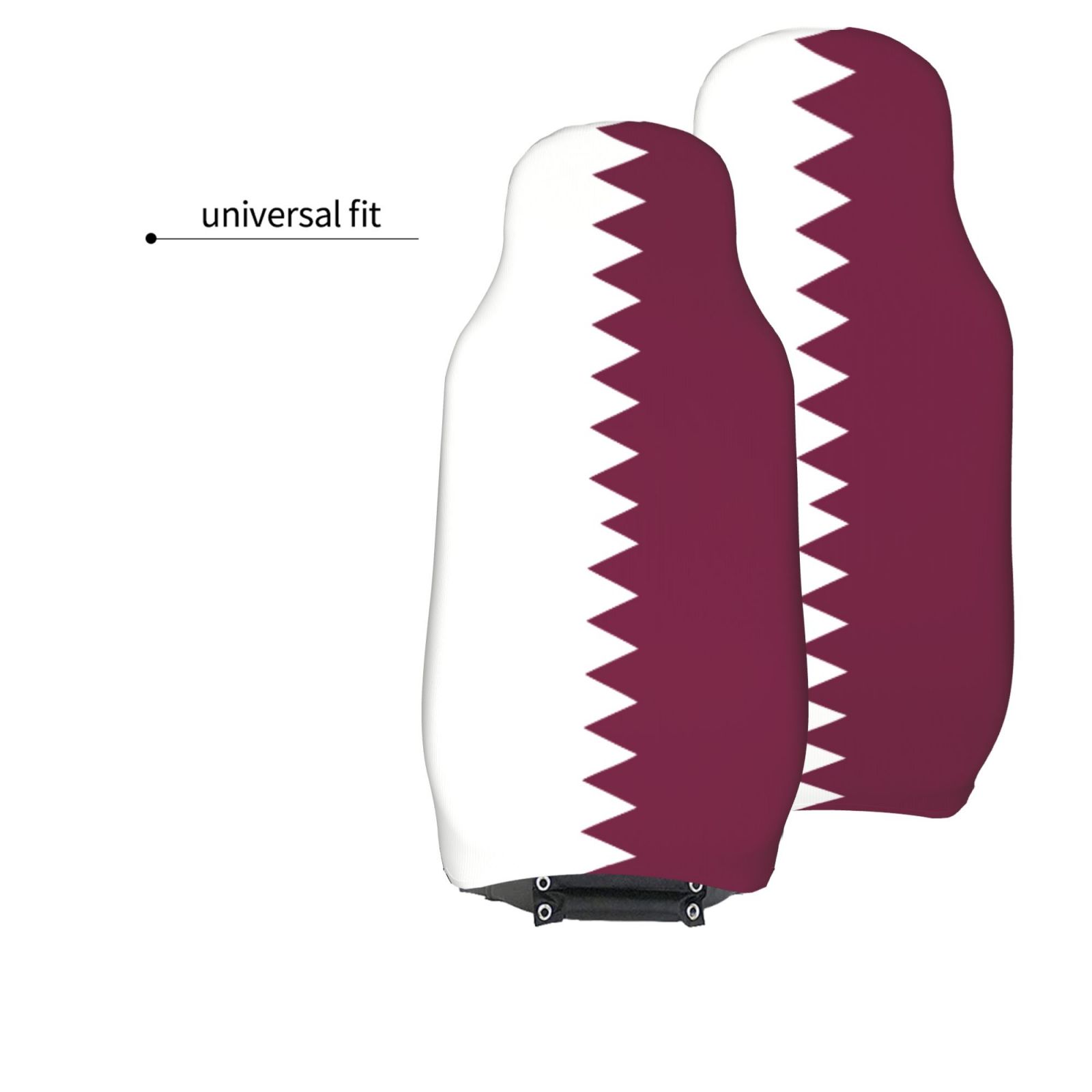 Qatar Flag Printed Patriotic-t - огляд і ціна Qatar Car Accessories