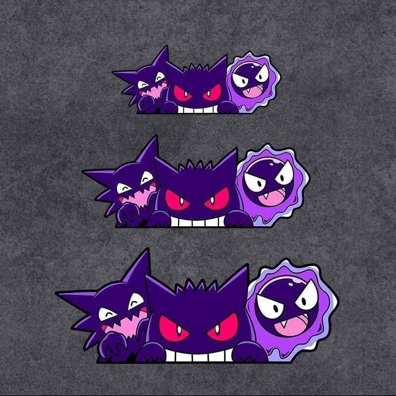 Cute Pokemon Gengar Anime Car  - огляд і ціна Car Accessories Ebay