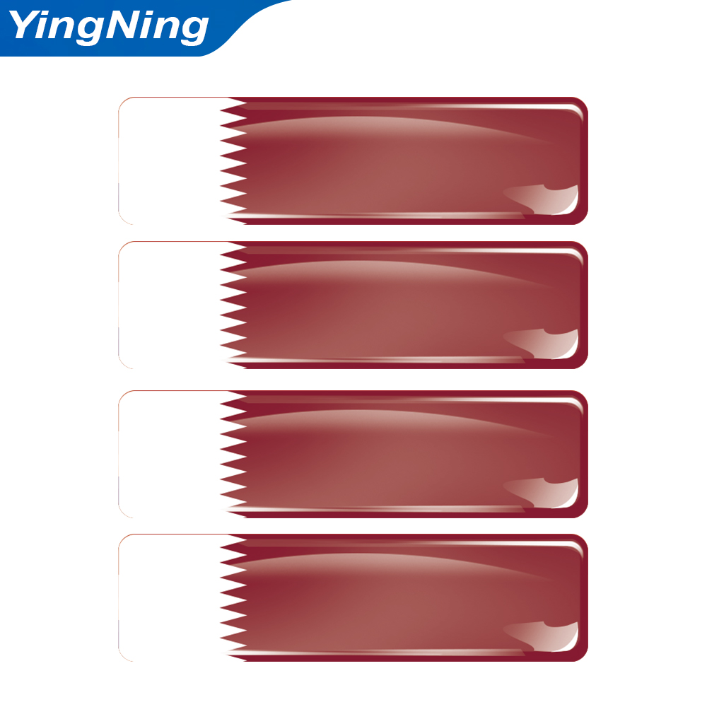 4PCS Qatar Flag Sticker Vinyl  - огляд і ціна Qatar Car Accessories