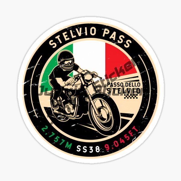 STELVIO PASS ITALIA Car Sticke - огляд і ціна Car Accessories Ebay