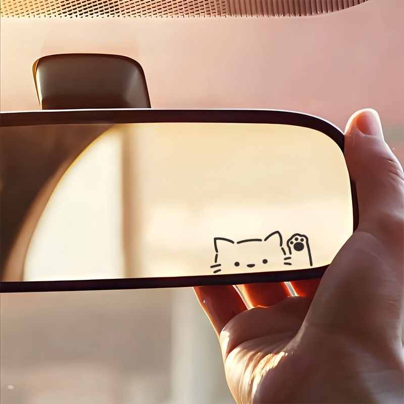 2pcs Cartoon Peeking Cat Car M - огляд і ціна Car Accessories Ebay