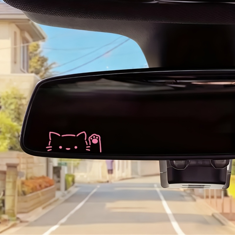 2pcs Cartoon Peeking Cat Car M - огляд і ціна Car Accessories Ebay
