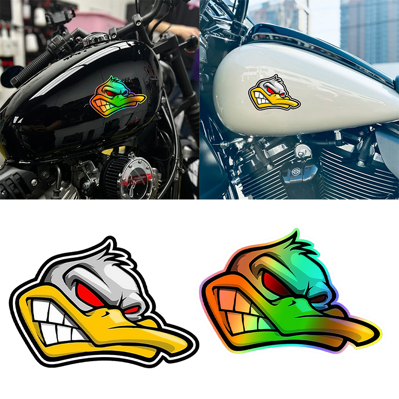 1PC Funny Cartoon Angry Duck H - огляд і ціна Car Accessories Ebay