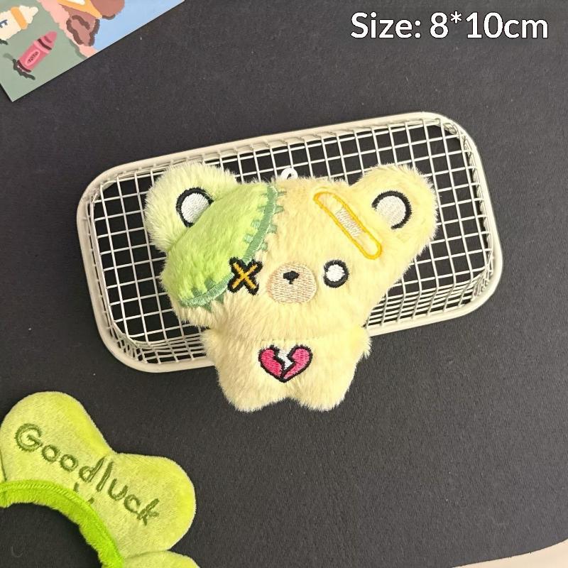 1Pc Mini Cartoon Plush Bear Do - огляд і ціна Car Accessories Girly
