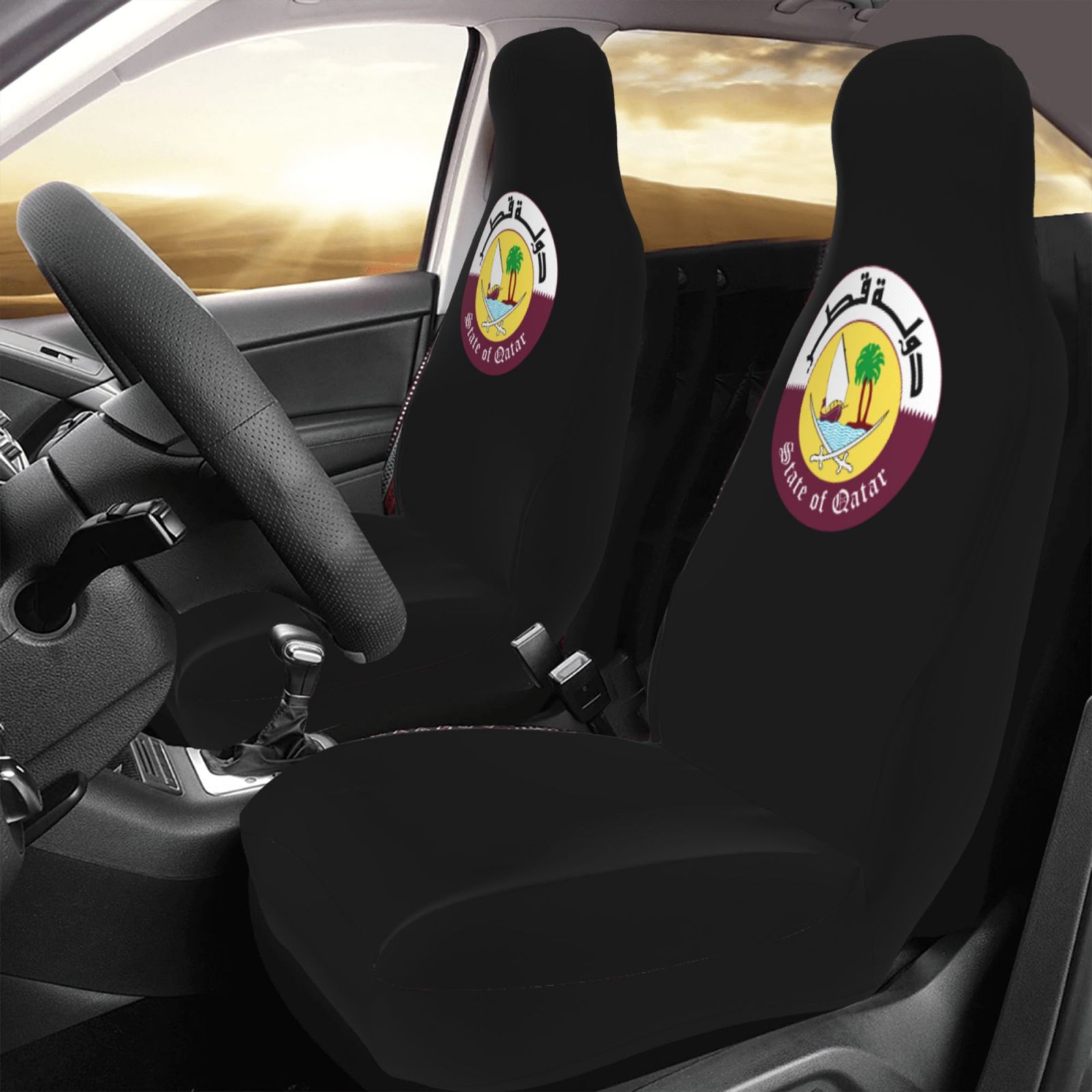 Qatar National Emblem Pattern  - огляд і ціна Qatar Car Accessories