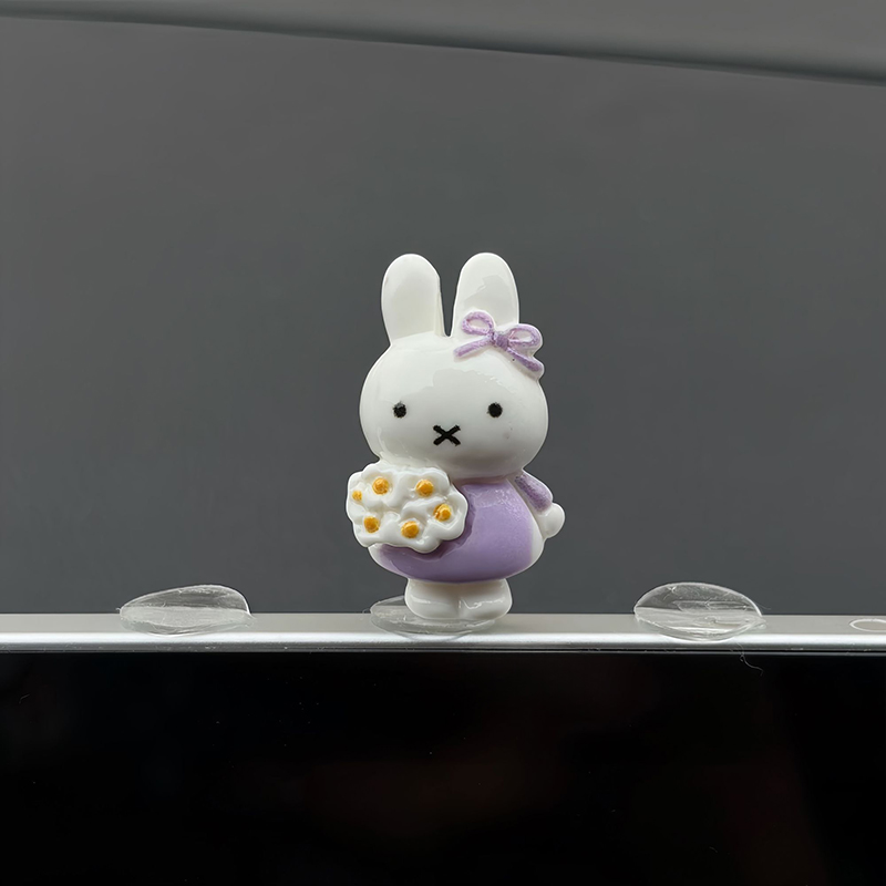 Kawaii Miffy Mini Figure Car D - огляд і ціна Car Accessories Girly